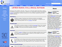 Tablet Screenshot of listech.com